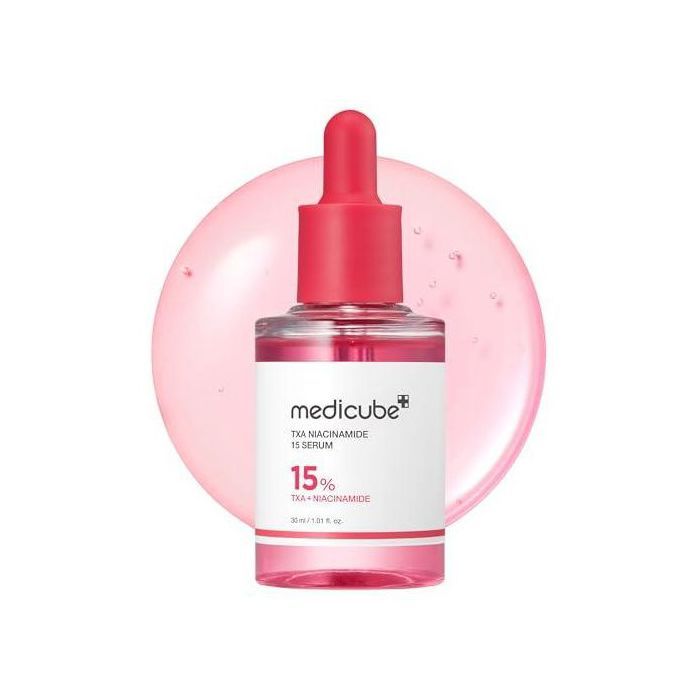 Sérum Facial - MEDICUBE - TXA+Niacinamide 15% - 30Ml - Non comédogène - Éclat de la peau