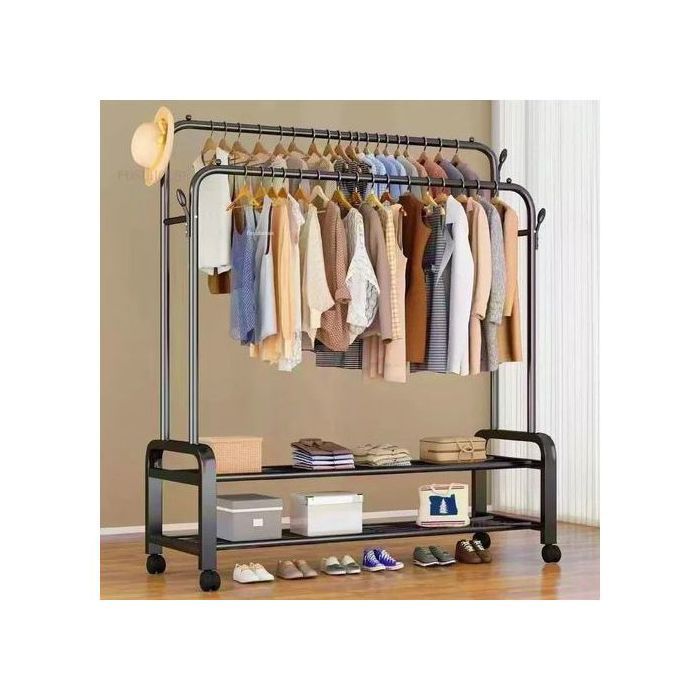 Cintre à Pantalons - ETAGERE - Noir - Contemporain - Robuste - Personnalisable
