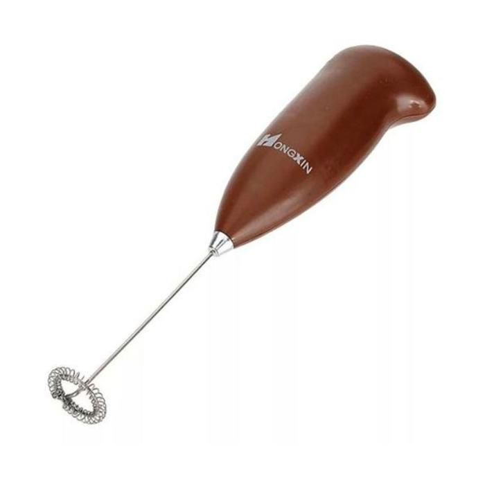Mini mélangeur de café électrique inoxydable Mixeur à lait crème Batteur à oeufs, Couleur aliatoire