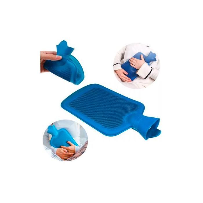 Sac Thermique Caoutchouc Bouillotte Eau Chaude Soulager les Douleurs