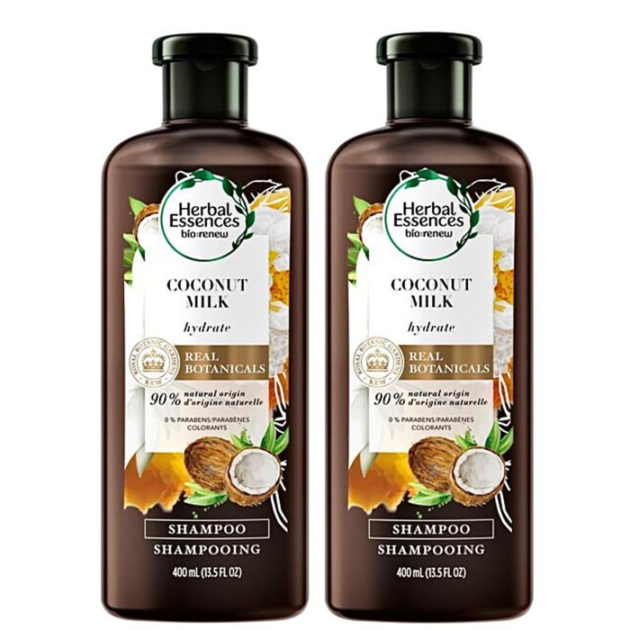 Lot HE shampooing huile de coco 400 ml x2