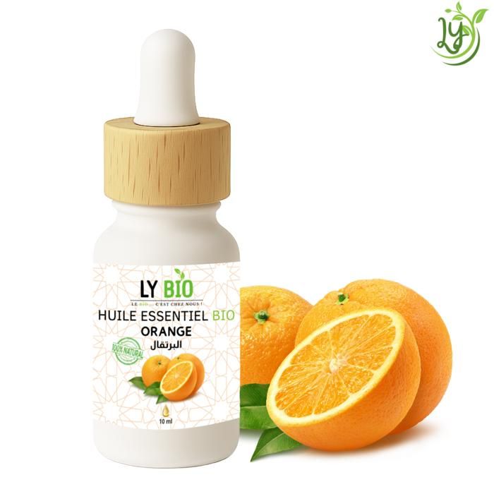 Huile essentielle - LYBIO - Orange douce - 10ml - Apaisante - Photosensibilisante - Nourrissante