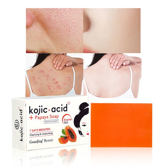 Savon Hydratant et Blanchissant à l’Acide Kojique pour Visage et Corps