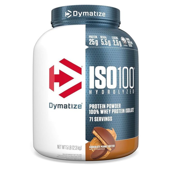 ISO 100 Hydrolyzed whey protein isolate, Chocolate Peanut Butter