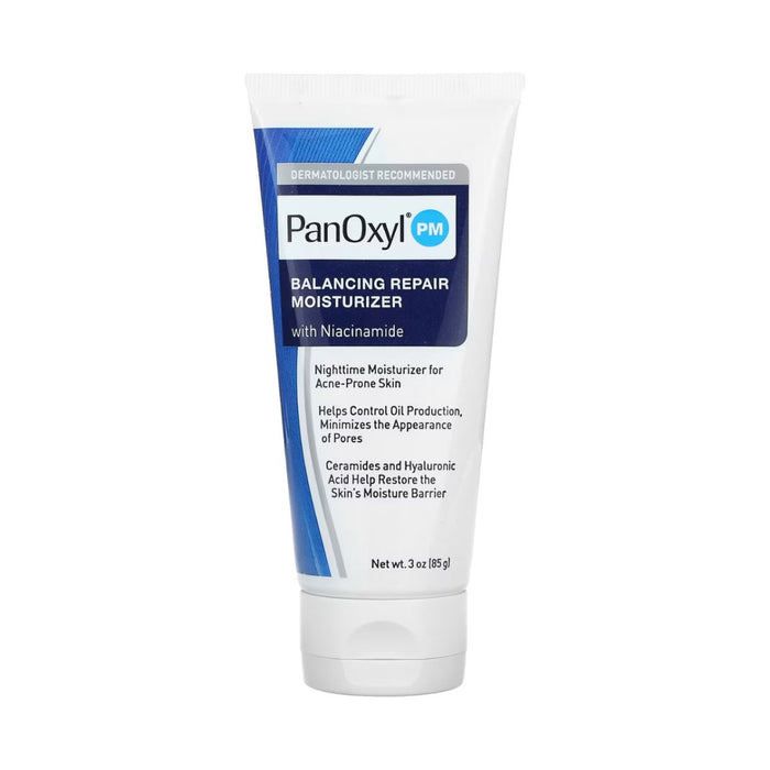 PanOxyl Crème hydratante réparatrice équilibrante à la niacinamide 85 g