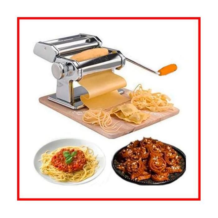 Imperial Machine à pâtes 15 cm Multifonction - INOX // Préparation Chebakia & Noodle