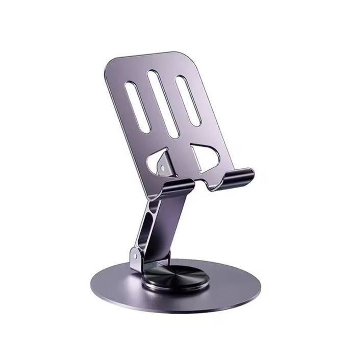 Support Telephone métal bracket métallique multifonctionnel bureau Rotation 360 °