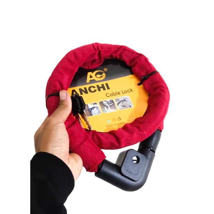 Câble antivol de sécurité pour Moto - Couleur Aléatoire