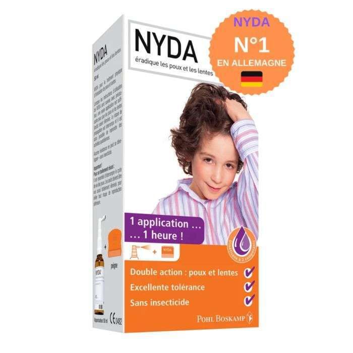 NYDA EXPRESS SPRAY POUX ET LES LENTES 50ML