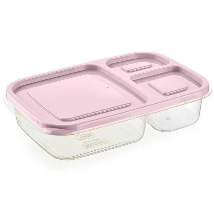 Lunchbox à 3 compartiments - Hobbylife-Rose