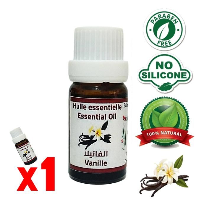 Huile Essentielle de Vanille Essence fragrance 100% naturelle 10ml