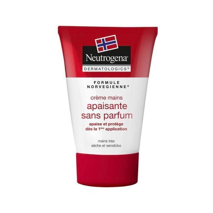 Neutrogena Crème mains apaisante sans parfum 50 ml Formule norvégienne