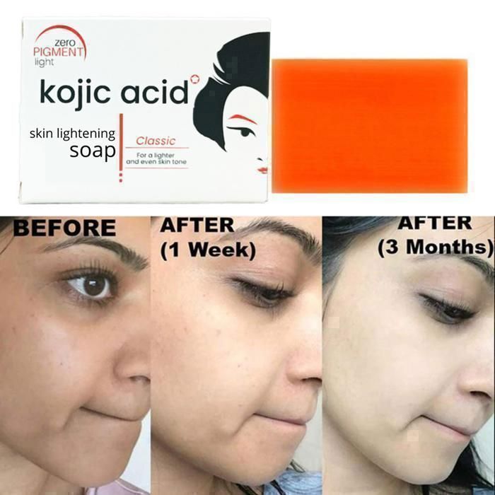 Savon Kojie San Eclaircissant Sans parabène + Blush cadeau - Tous types de peau