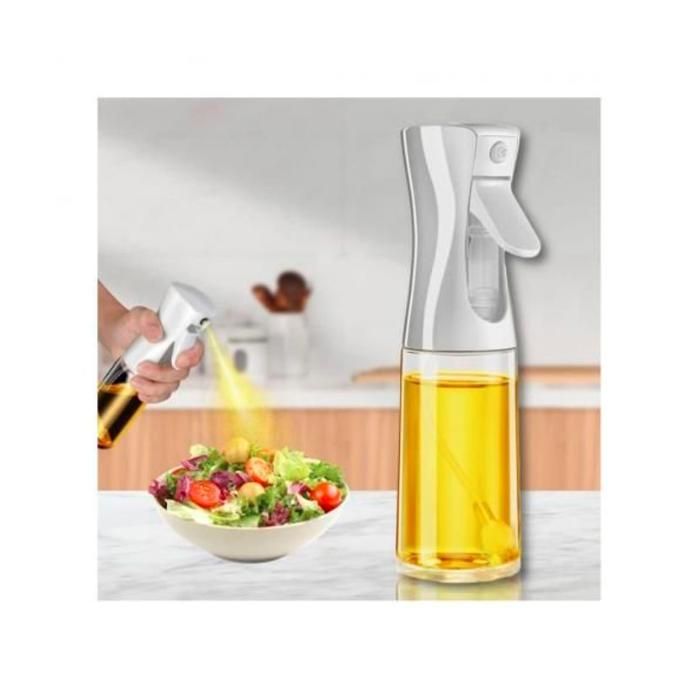 Vaporisateur d'Huile - Non spécifié - 300ml - Verre de qualité alimentaire - Blanc - Réutilisable
