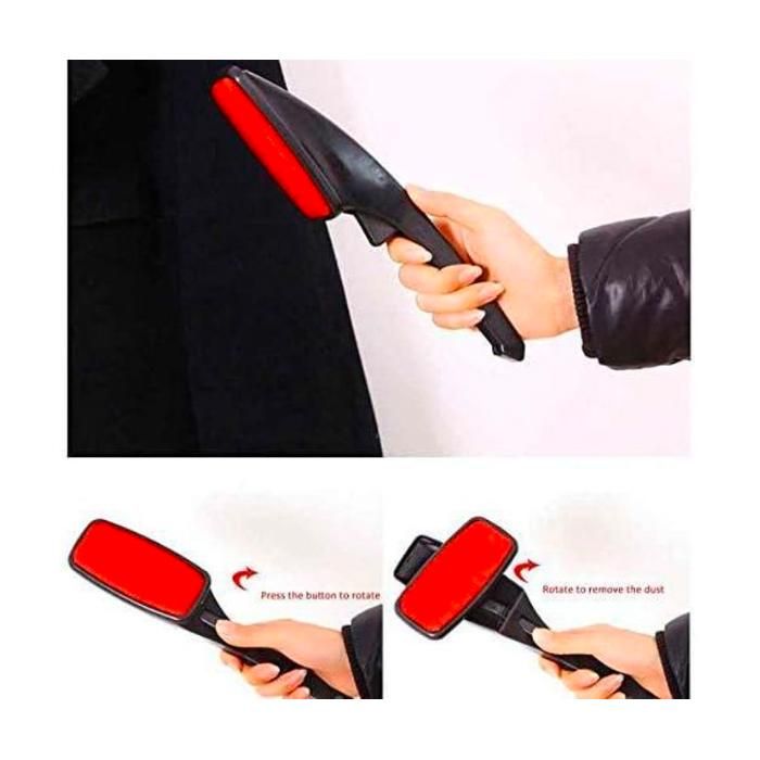 Portable Anti-Peluches Rotatif Antistatique Brosse Collante poussière épilateur vêtements Pull Laine Brosse Brosse de Nettoyage