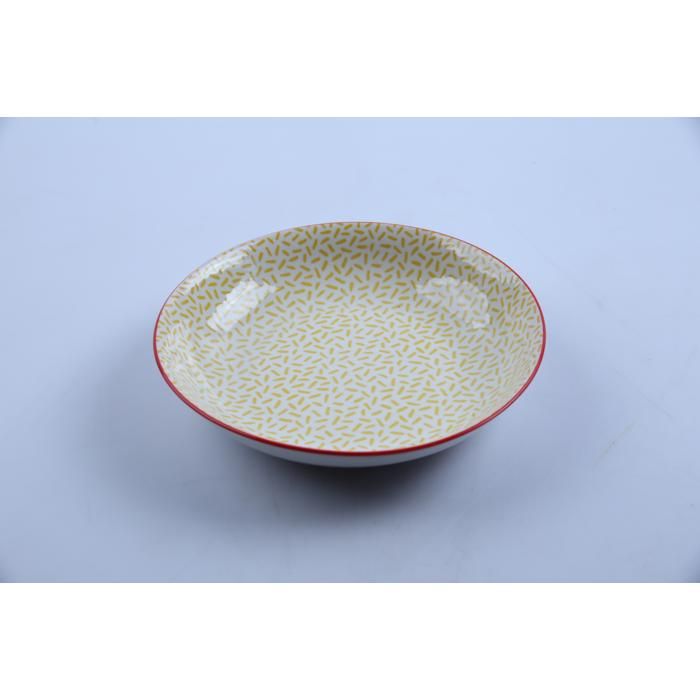 Assiette creuse en porcelaine 20,3 cm – Réf. 8RSRPP-G