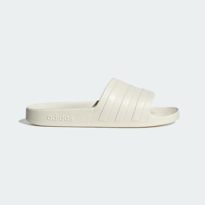 ADILETTE AQUA       OWHITE/OWHITE/OWHITE