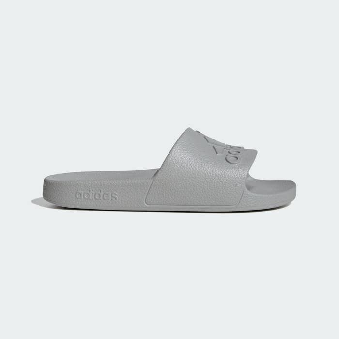 ADILETTE AQUA - ADIDAS - GRETWO - Gris - Basse - Plat