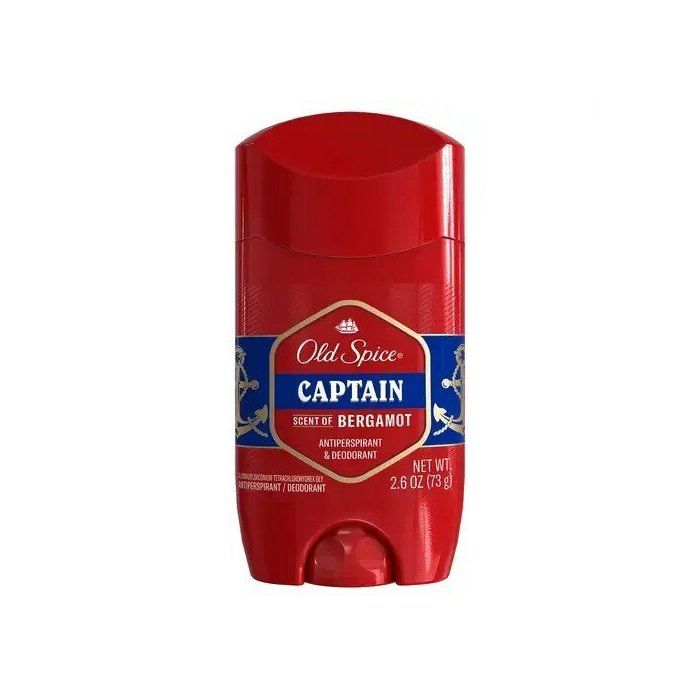 Déodorant & Antisudorifique - OLD SPICE - Captain - 73g - Senteur Bergamote - Protection 24h