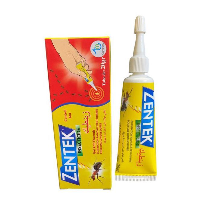 Zentek - Gel Appât Anti-Fourmis 20 g – Insecticide Ciblée à base de Fipronil