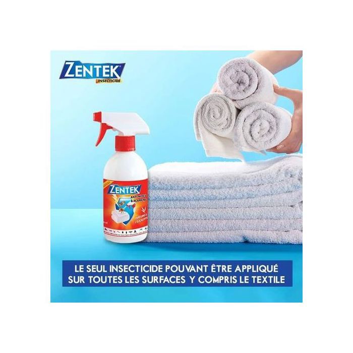 Zentek Insecticide anti mites et acariens 500ml Protection Totale