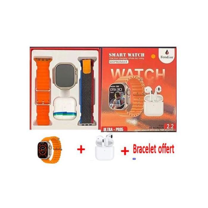 Smart watch +earphones  aléatoire