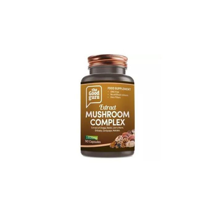 The Good Guru Extrait de Complexe de Champignons, 90 gélules - Made in UK