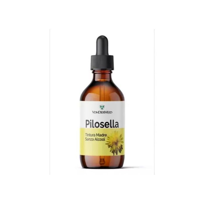 VonDerWeid Pilosella Teinture Mère Sans Alcool 100 ml - Extrait glycérique de Pilosella  - Made in Italy