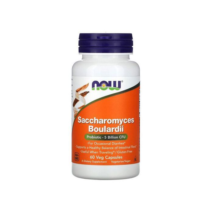 Now Foods Saccharomyces Boulardii, ( Probiotiques, DIGESTION...) 60 gélules Made in USA