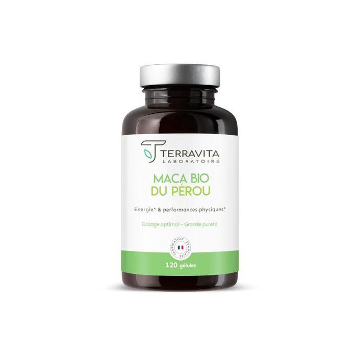 TERRAVITA Maca bio - Energie & Performance physique - MADE IN FRANCE