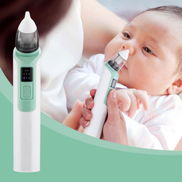 MOUCHE-BEBE nettoyant nasal rechargeable pour bébé en silicone ajustable suceur nasal électrique pour enfants