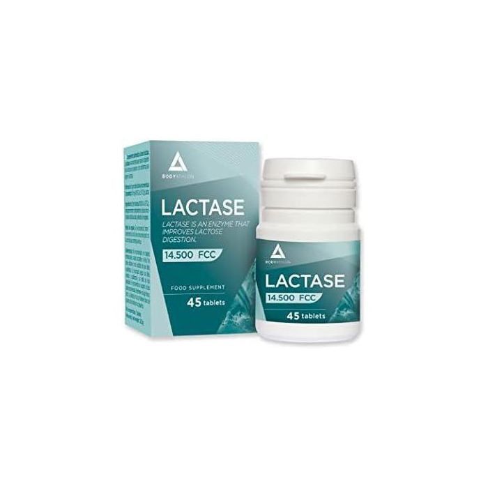 BODYATHLON Lactase 14500FCC extra forte - Enzyme Digestive Lactase 145mg – Effet rapide