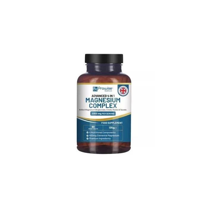 Prowise Healthcare Complexe de glycinate de magnésium 4 en 1 - 2000 mg par portion -