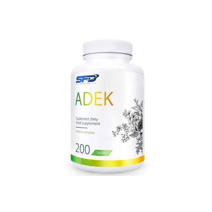 SFD nutrition Vitamine ADEK - 200 comprimés - Made in Poland