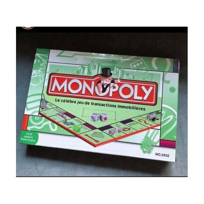 Monopoly - Jeu de societe - Jeu de plateau
