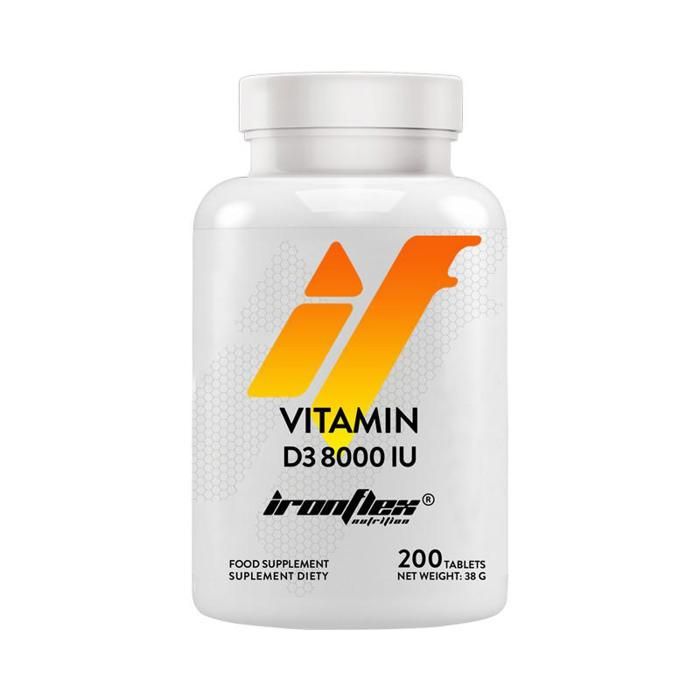 Vitamin D3 8000 IU 200 Tabs - Une source essentielle de vitamine D