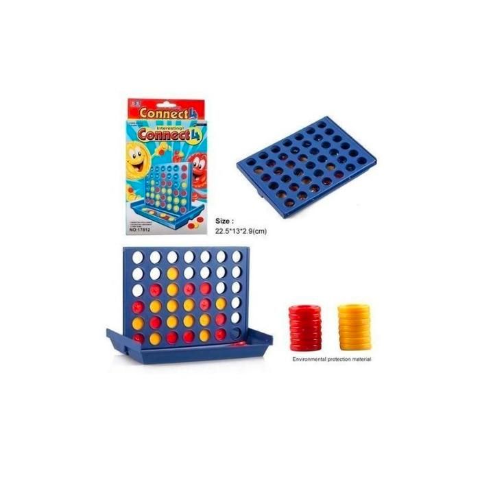 Jeu Puissance 4 - Connect 4 - Bleu