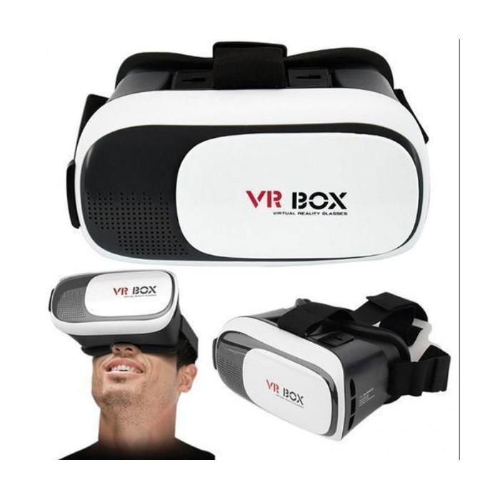 VR Box Lunettes Casque 3D de Réalité Virtuelle Compatibles Android et iPhone