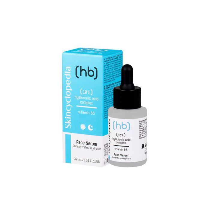 Sérum visage - SKINCYCLOPEDIA - 10% Acide Hyaluronique - 30 ml - Hypoallergénique - Tous types de peau