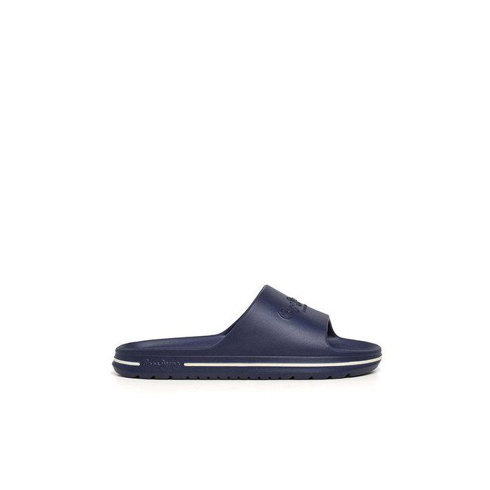 Tongs - BEACH - SLIDE M - Bleu - Confort - Style minimaliste - Semelle légère