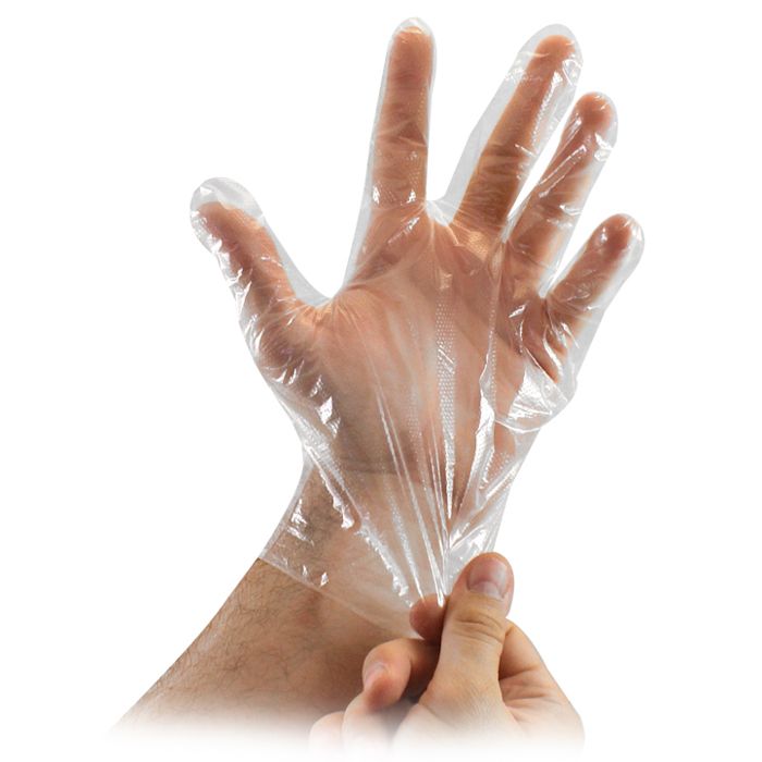 Gants Plastique Jetables – Boîte de 100 pièces