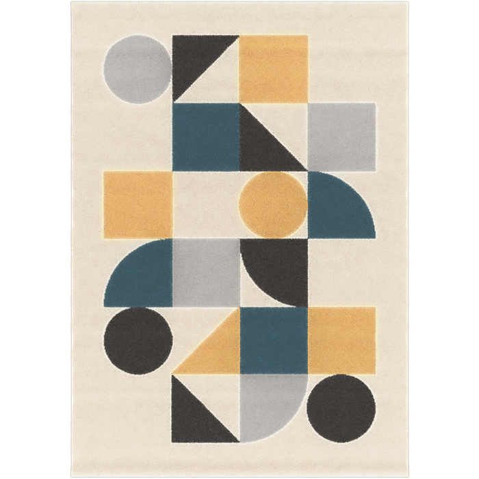 Tapis - DANSMAMAISON - CANVAS - 160x230 cm - Rectangulaire - Moderne - Synthétique