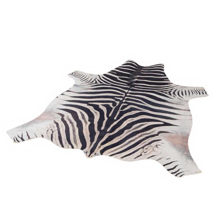 Tapis - DANSMAMAISON - MARGUERITE - Fausse peau animale - 155x190 cm - Moderne
