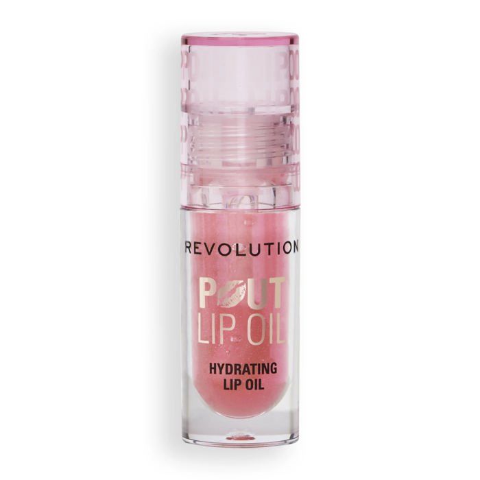 Huile à Lèvres - MAKE UP REVOLUTION - Glam Pink Shimmer - Brillance Éclatante - Non Collante - Nourrissante