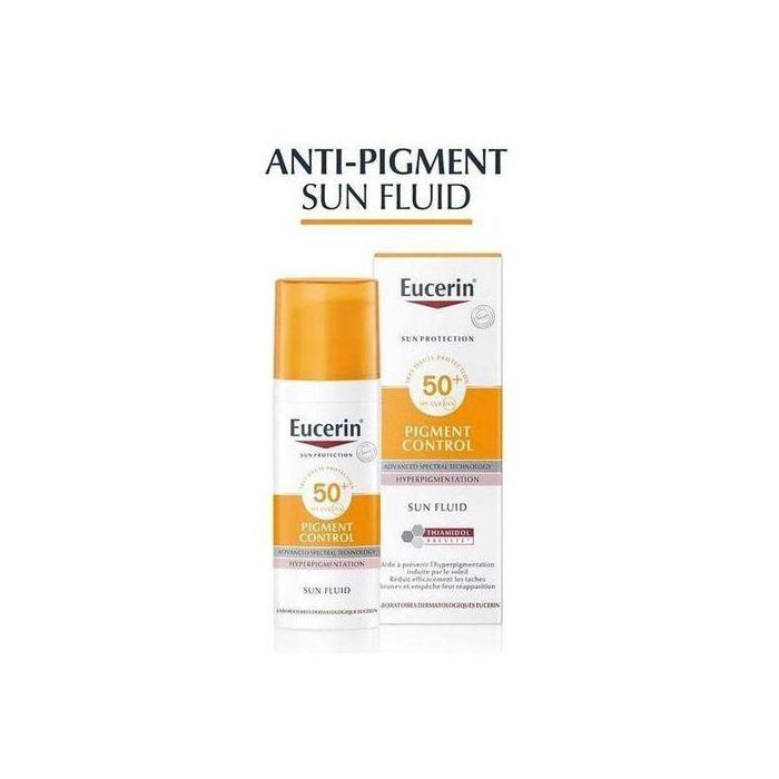 Eucerin Sun Pigment Control Fluide SPF 50+ – Très Haute Protection Solaire Anti-Taches – 50 ml
