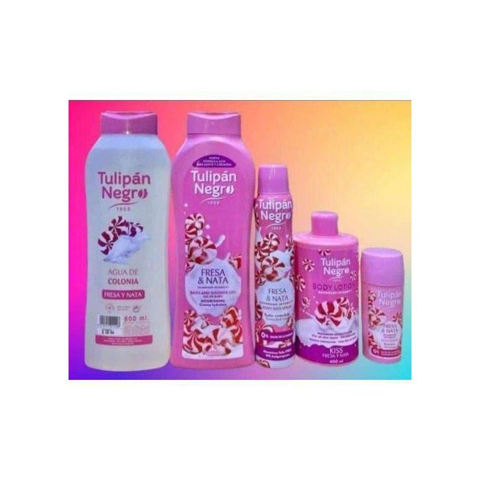Tulipàn Negro Pack x5 Fresa Y Nata