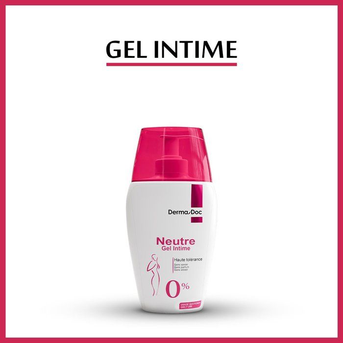 Gel intime haute tolérance sans savon, sans parfum et sans alcool. Respecte l’équilibre de la flore intime.