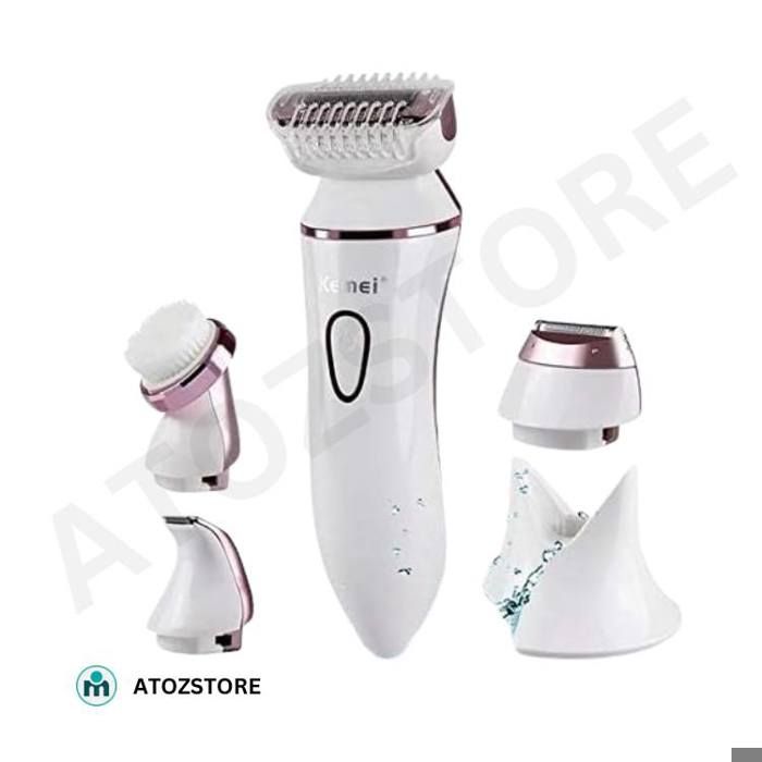 Machine d'épilation électrique KM-7202, tondeuse epilation pour les femmes,