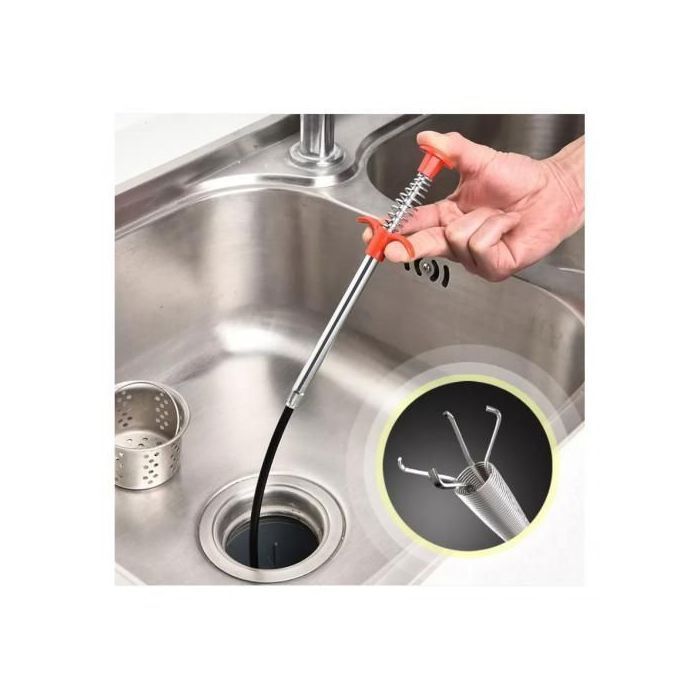 Furet déboucheur avec sonde spirale, nettoyeur de canalisation,