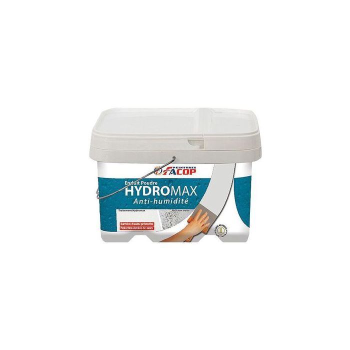 FACOP Enduit hydrofuge destiné aux rebouchage et enduisage des murs 5kg